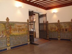 zaguán del palacio de Pimentel