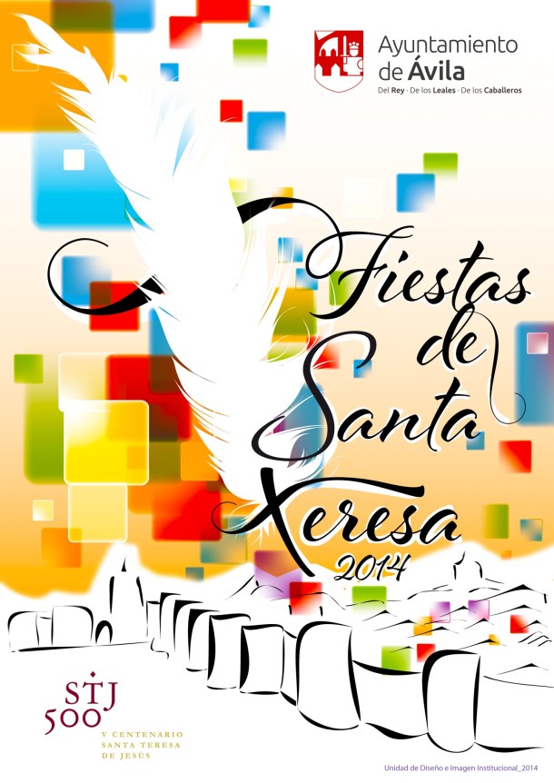 2014_cartel fiestas de STA Teresa