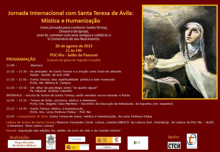 Convite-Jornada Santa Teresa-20agosto