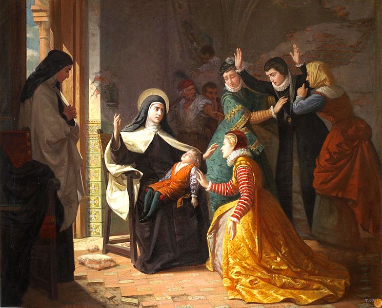 primer_milagro_de_santa_teresa_de_jesus-_resurreccion_de_su_sobrino_don_gonzalo_ovalle_hijo_de_su_hermana_dona_juana_de_ahumada_museo_del_prado